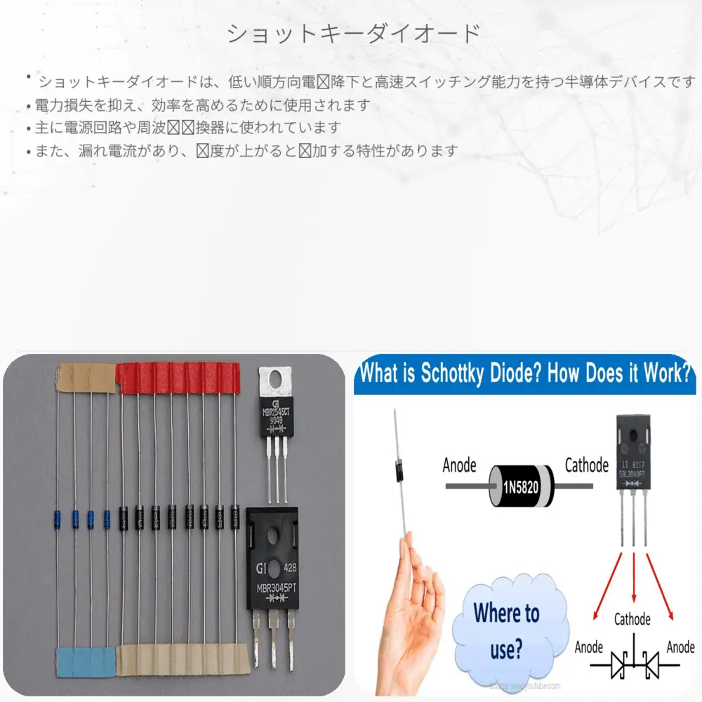 ショットキーダイオード