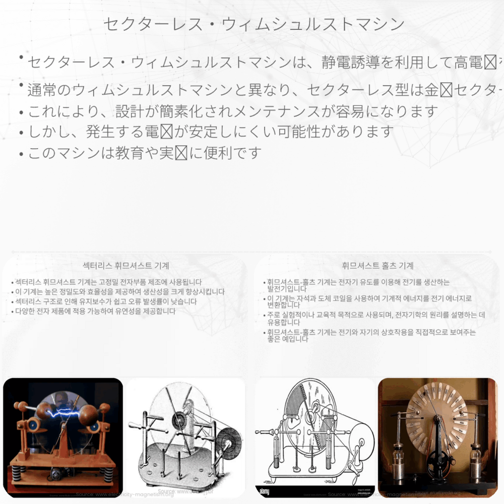 セクターレス・ウィムシュルストマシン