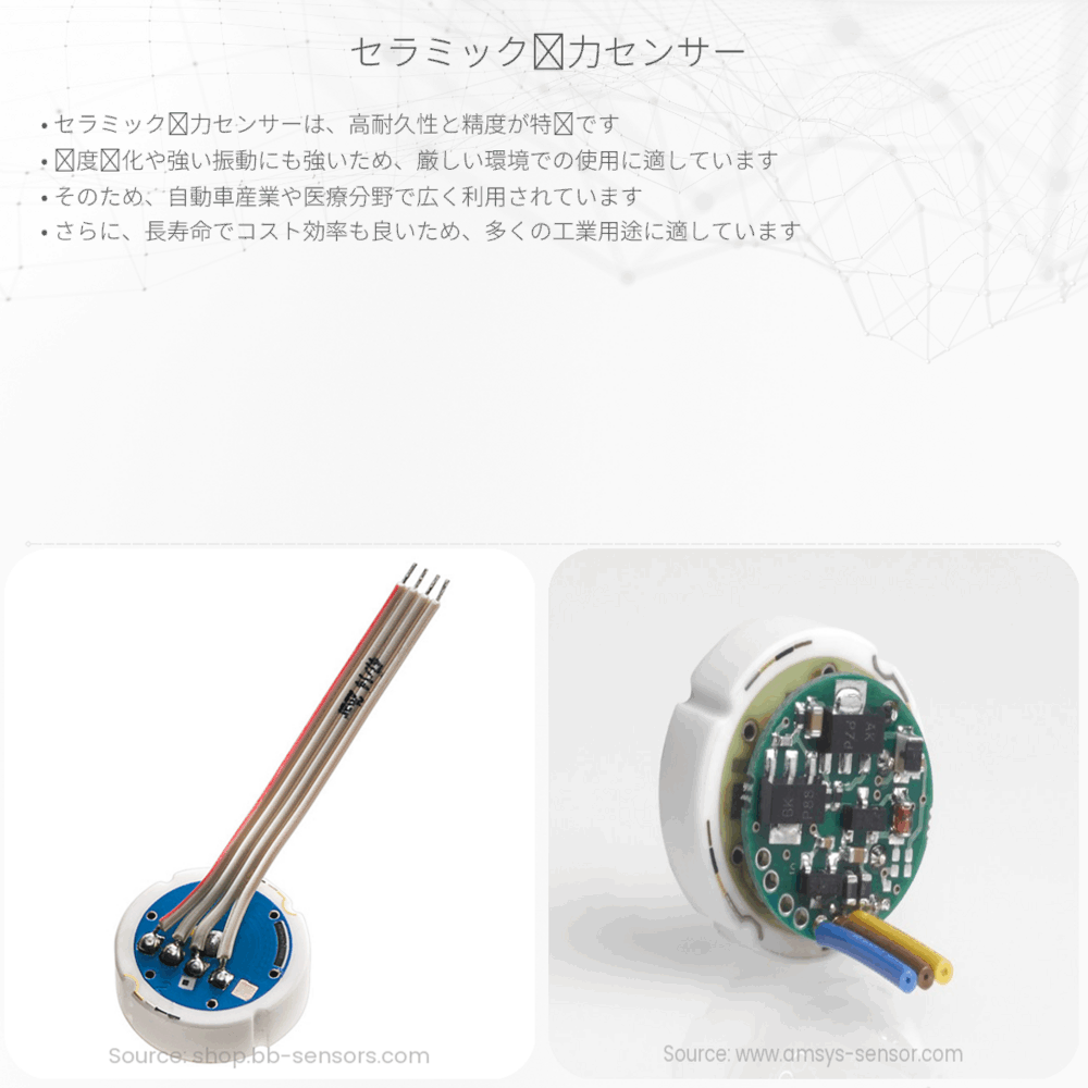 セラミック圧力センサー