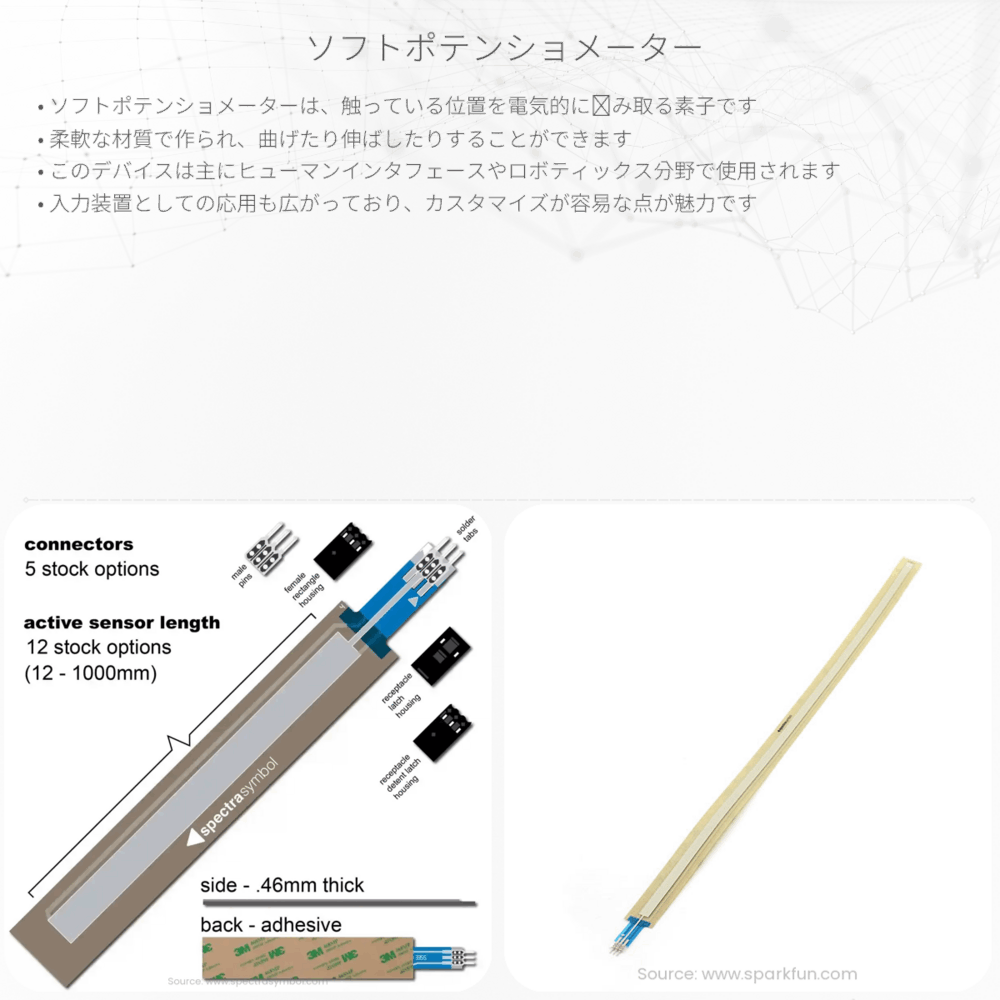 ソフトポテンショメーター