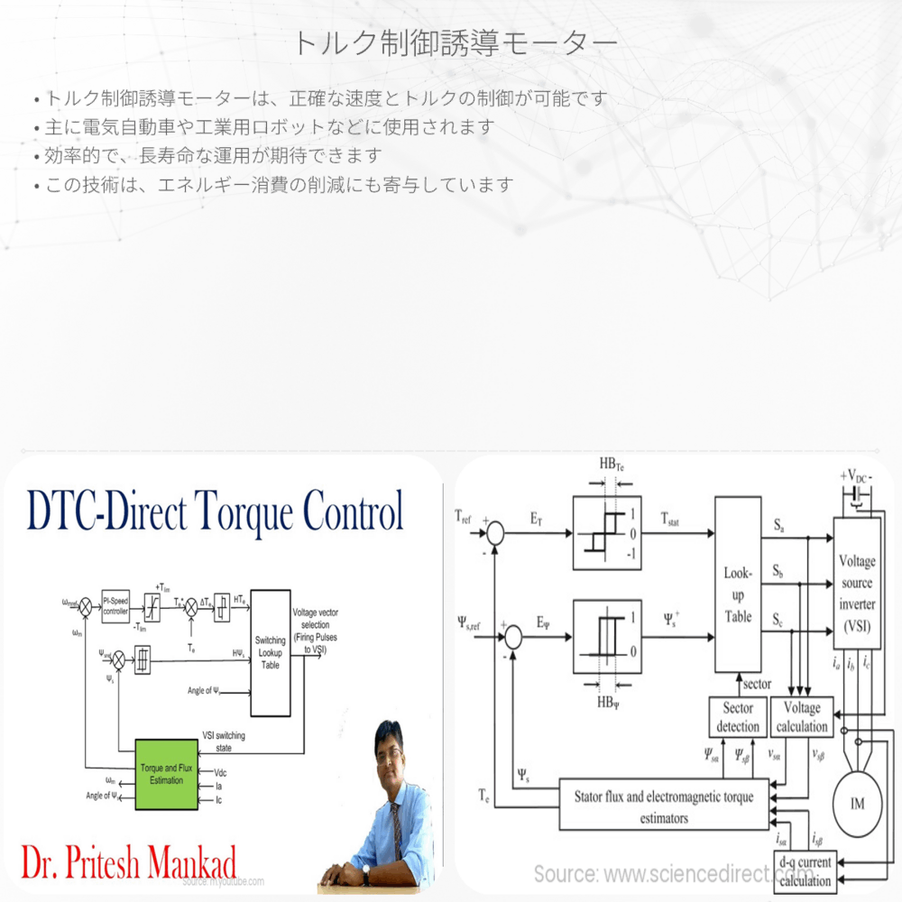 トルク制御誘導モーター