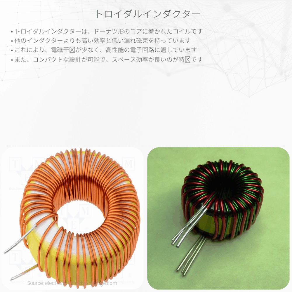 トロイダルインダクター