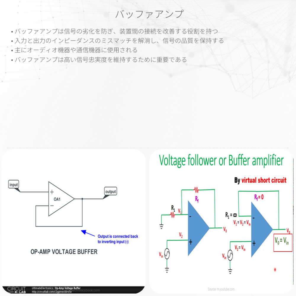 バッファアンプ