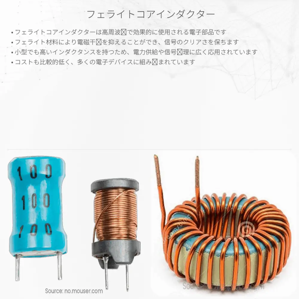 フェライトコアインダクター