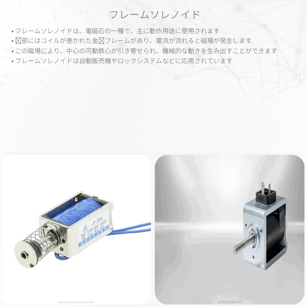 フレームソレノイド