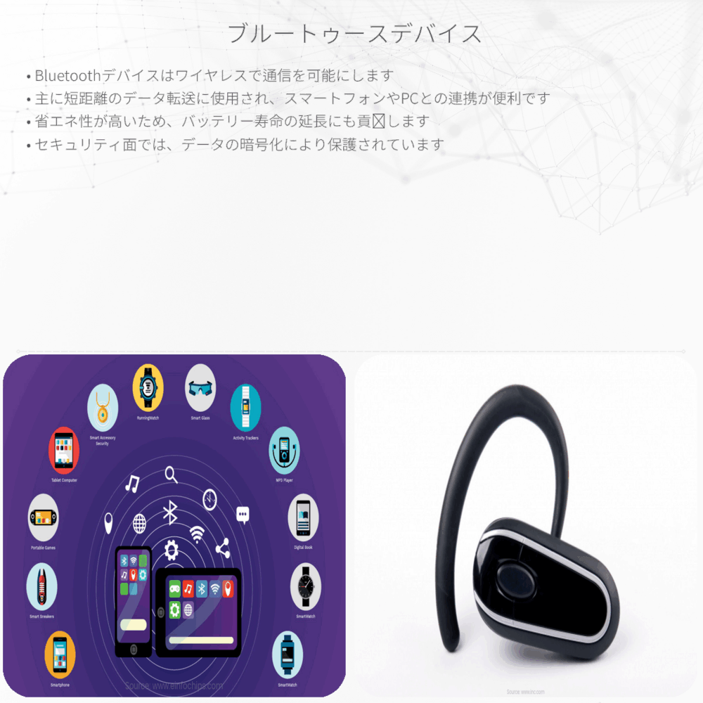 ブルートゥースデバイス