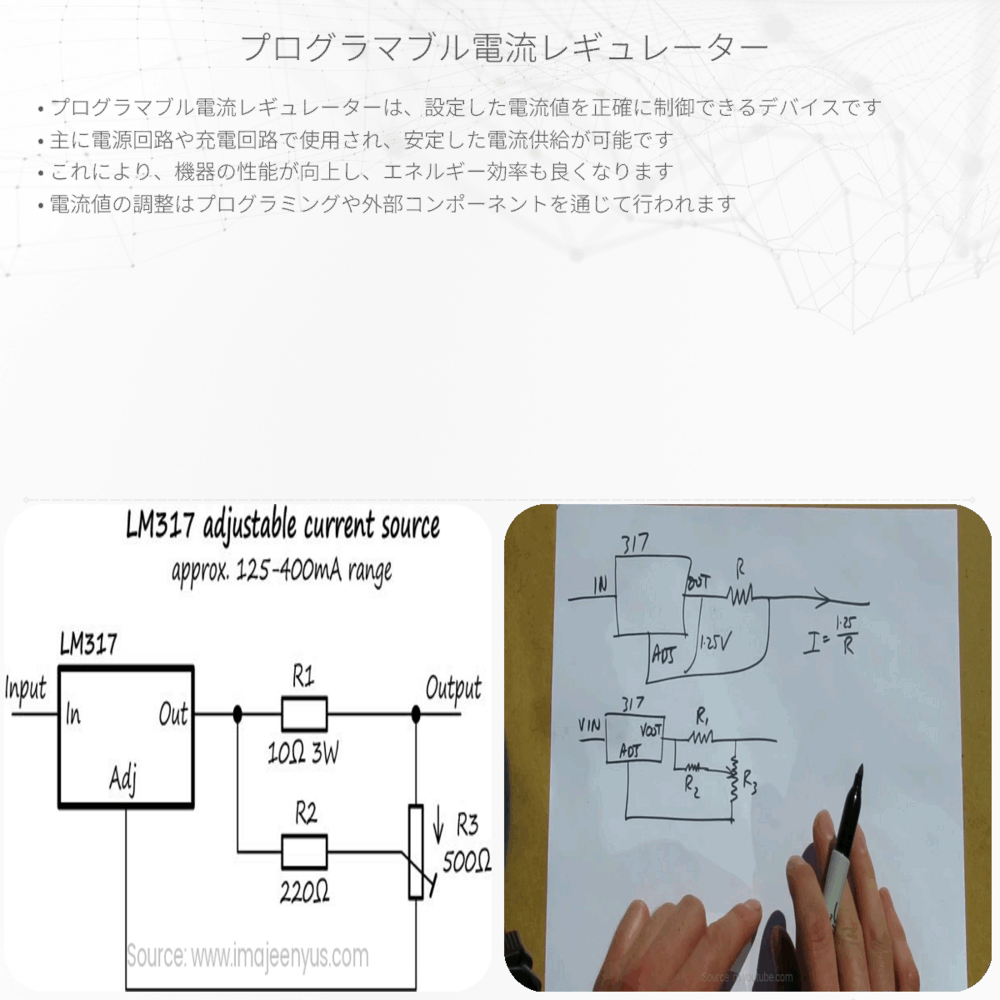 プログラマブル電流レギュレーター