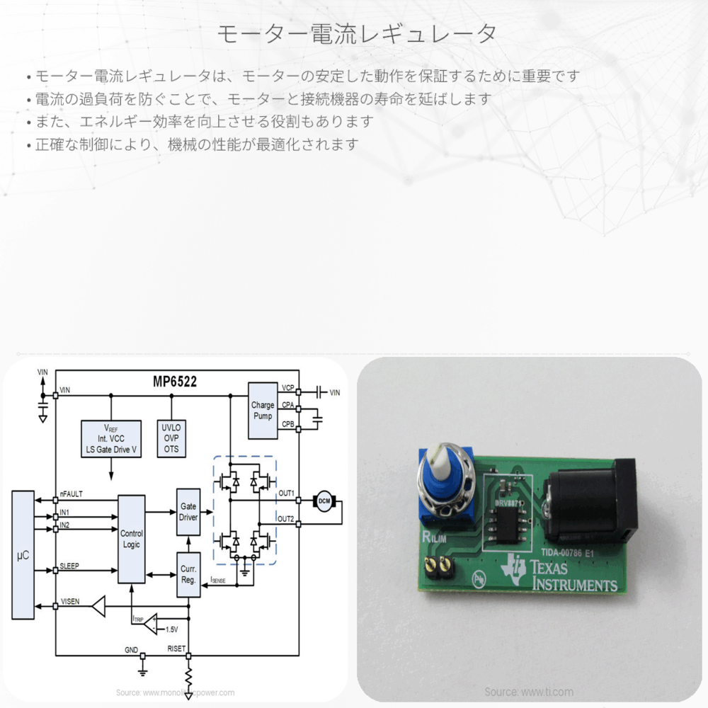モーター電流レギュレータ