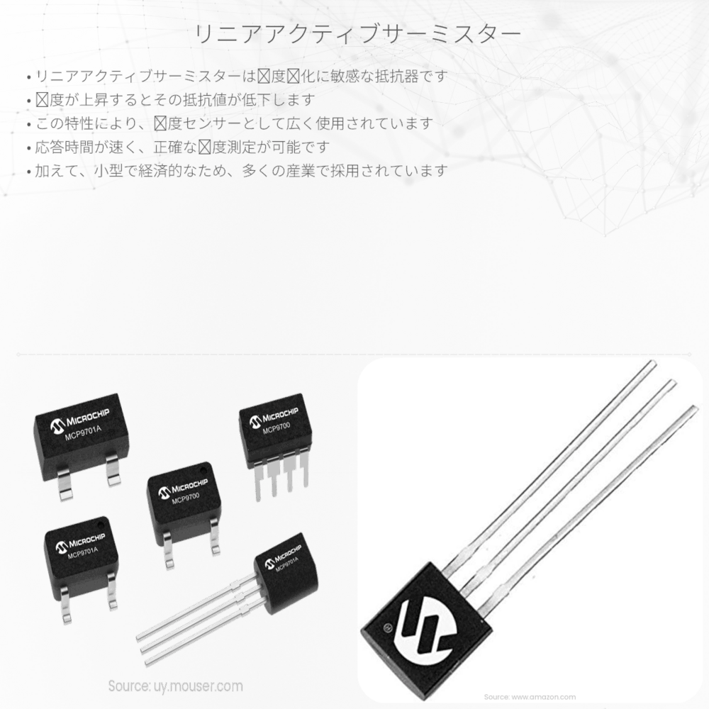 リニアアクティブサーミスター