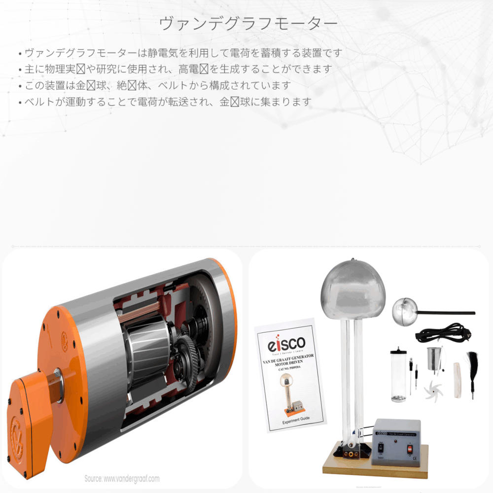 ヴァンデグラフモーター