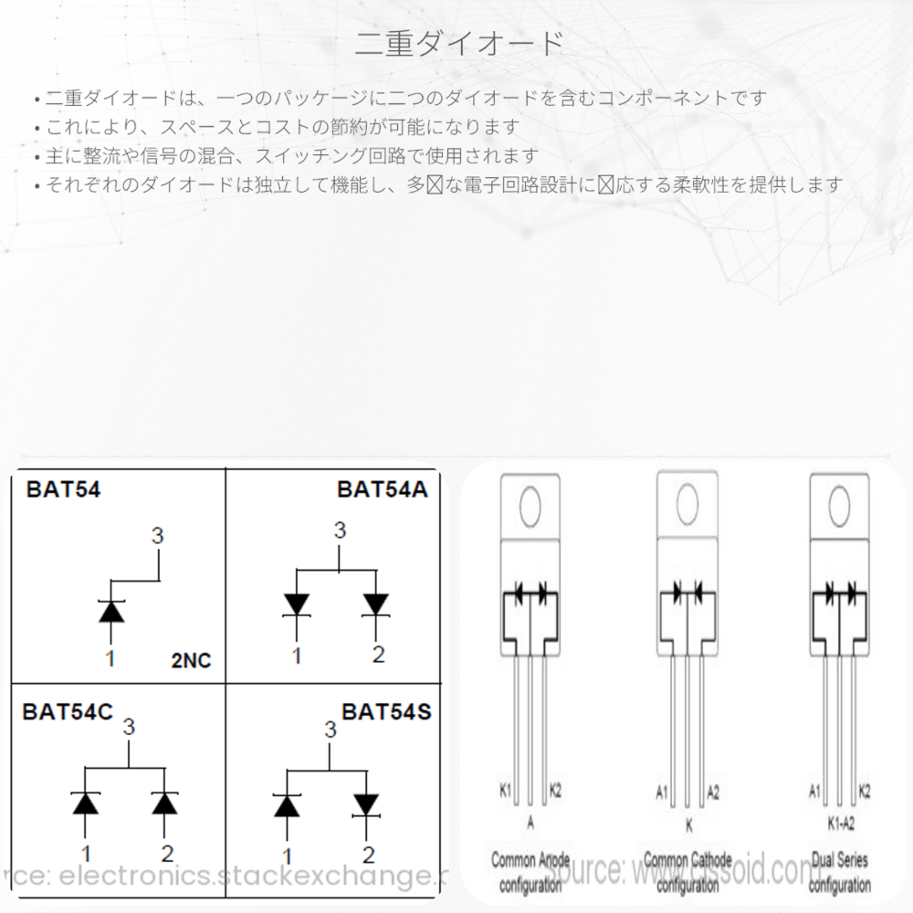 二重ダイオード