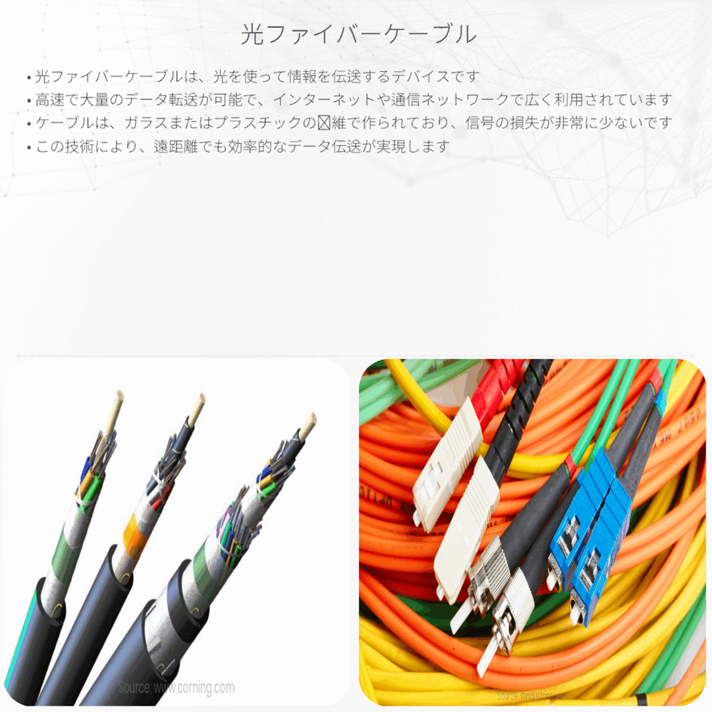 光ファイバーケーブル