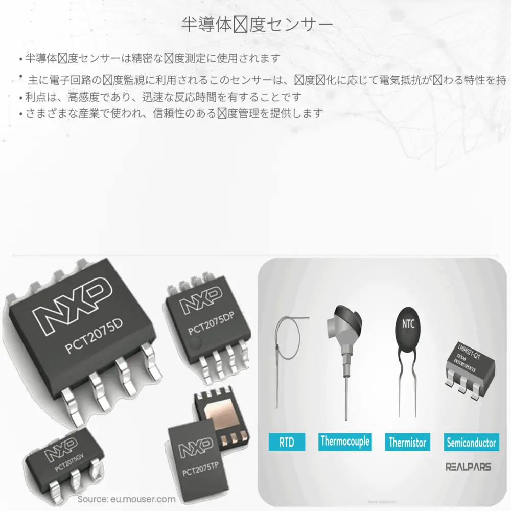 半導体温度センサー