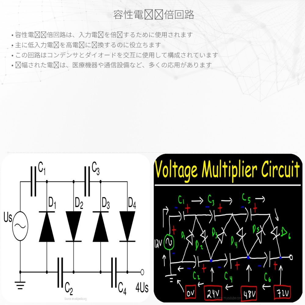 容性電圧増倍回路