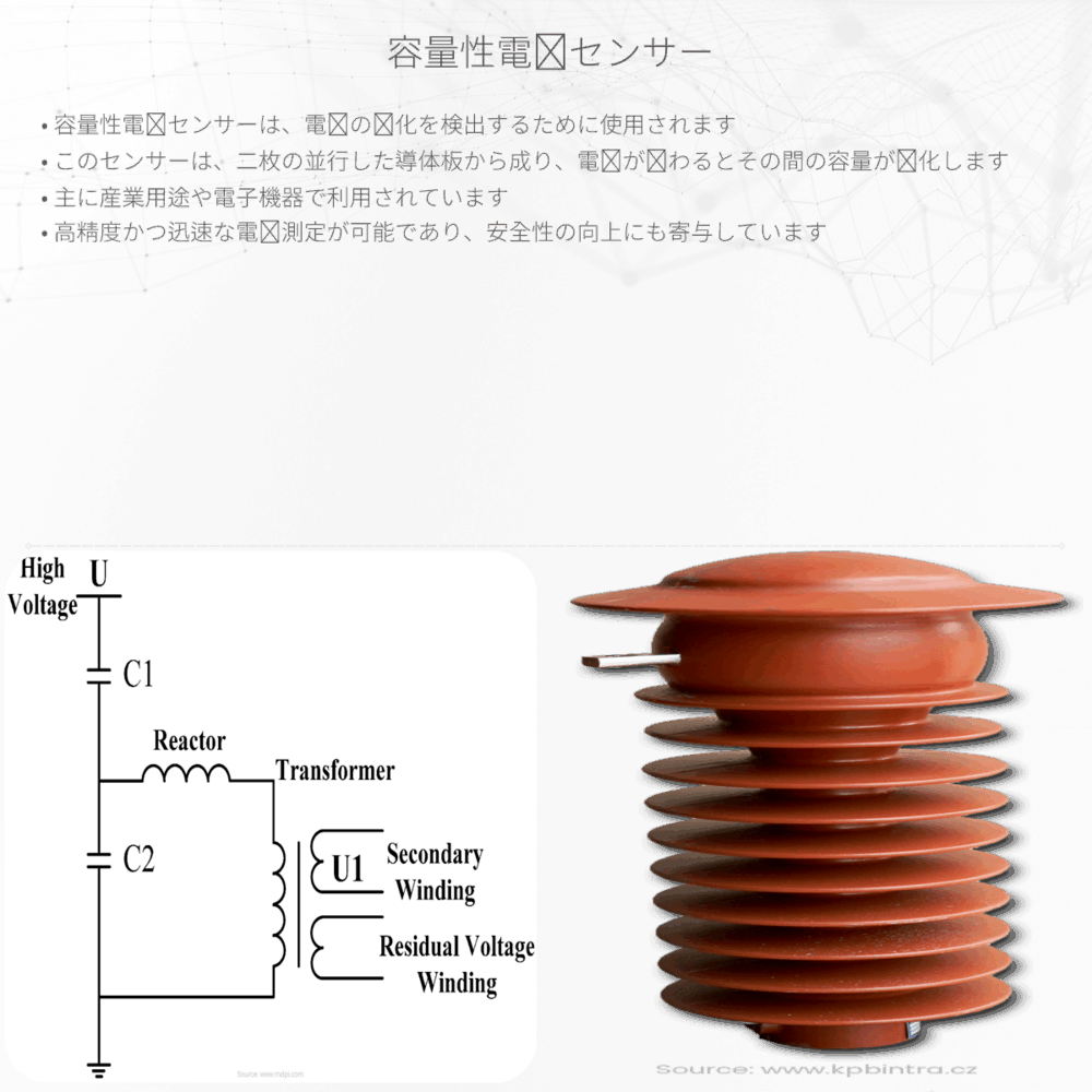 容量性電圧センサー