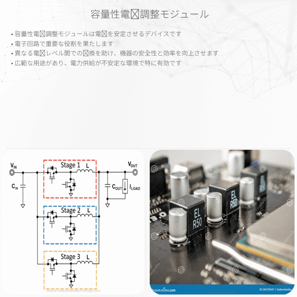 容量性電圧調整モジュール