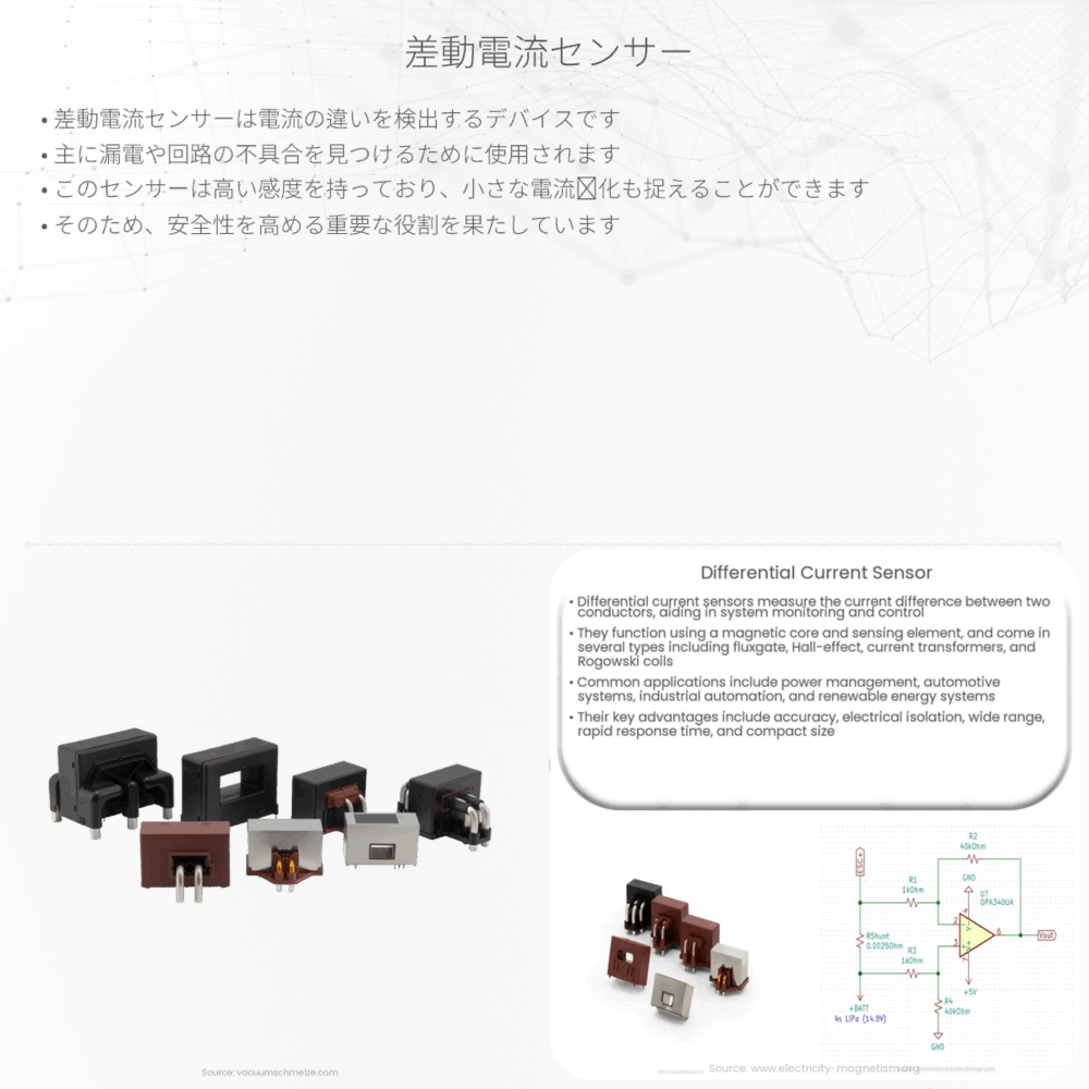 差動電流センサー