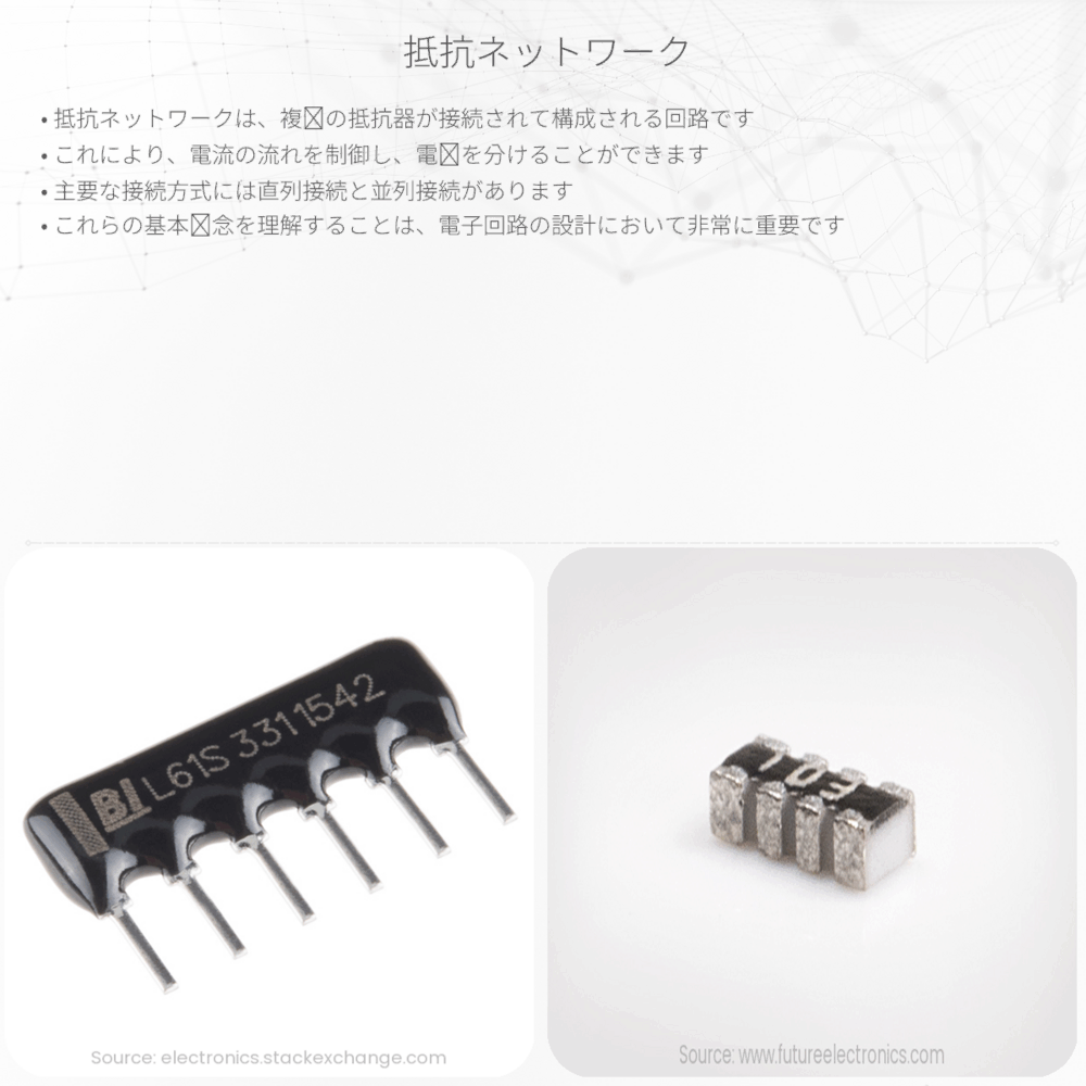抵抗ネットワーク