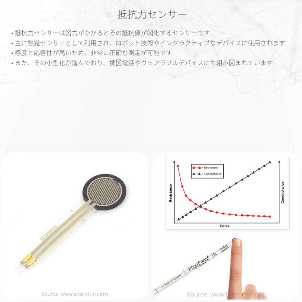 抵抗力センサー