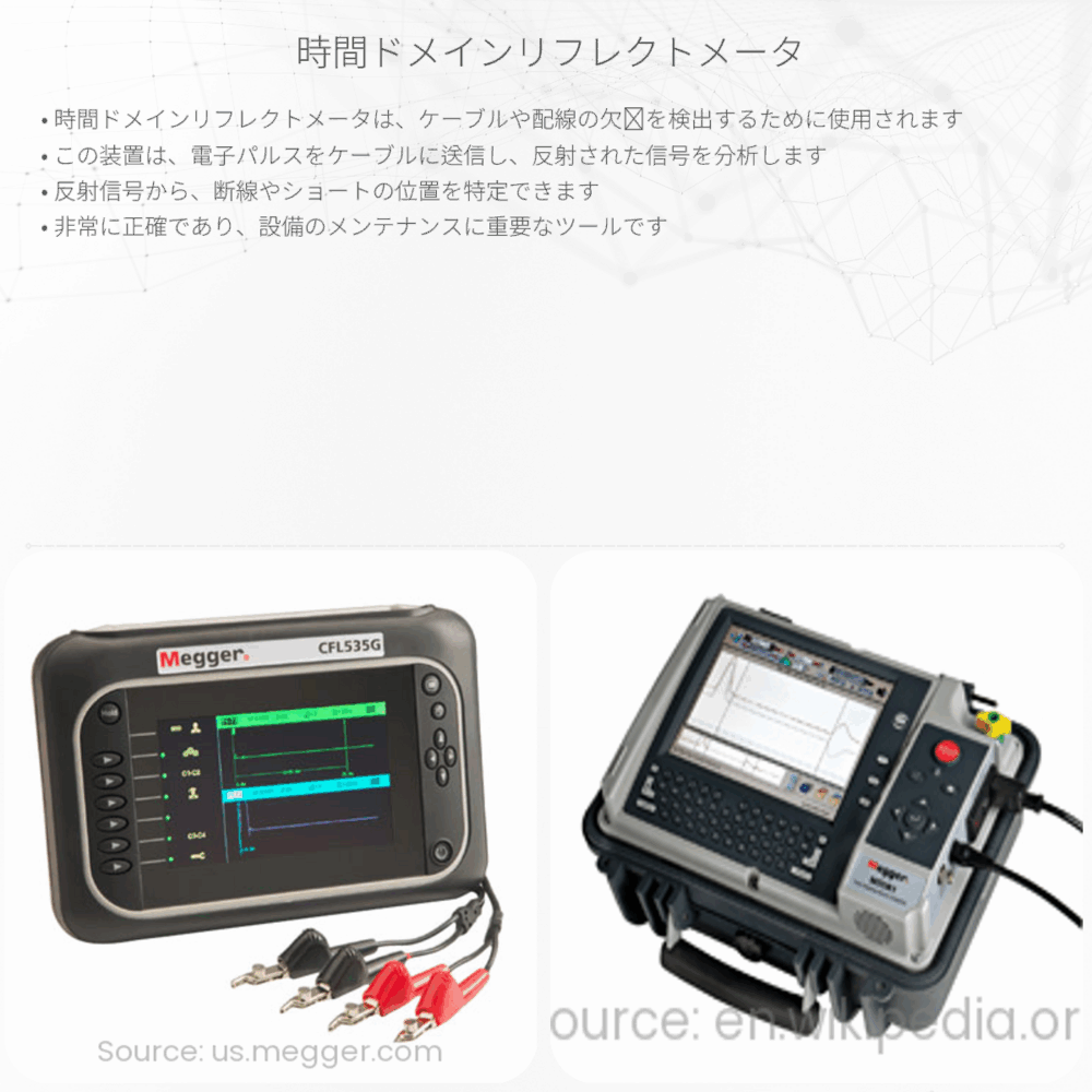 時間ドメインリフレクトメータ