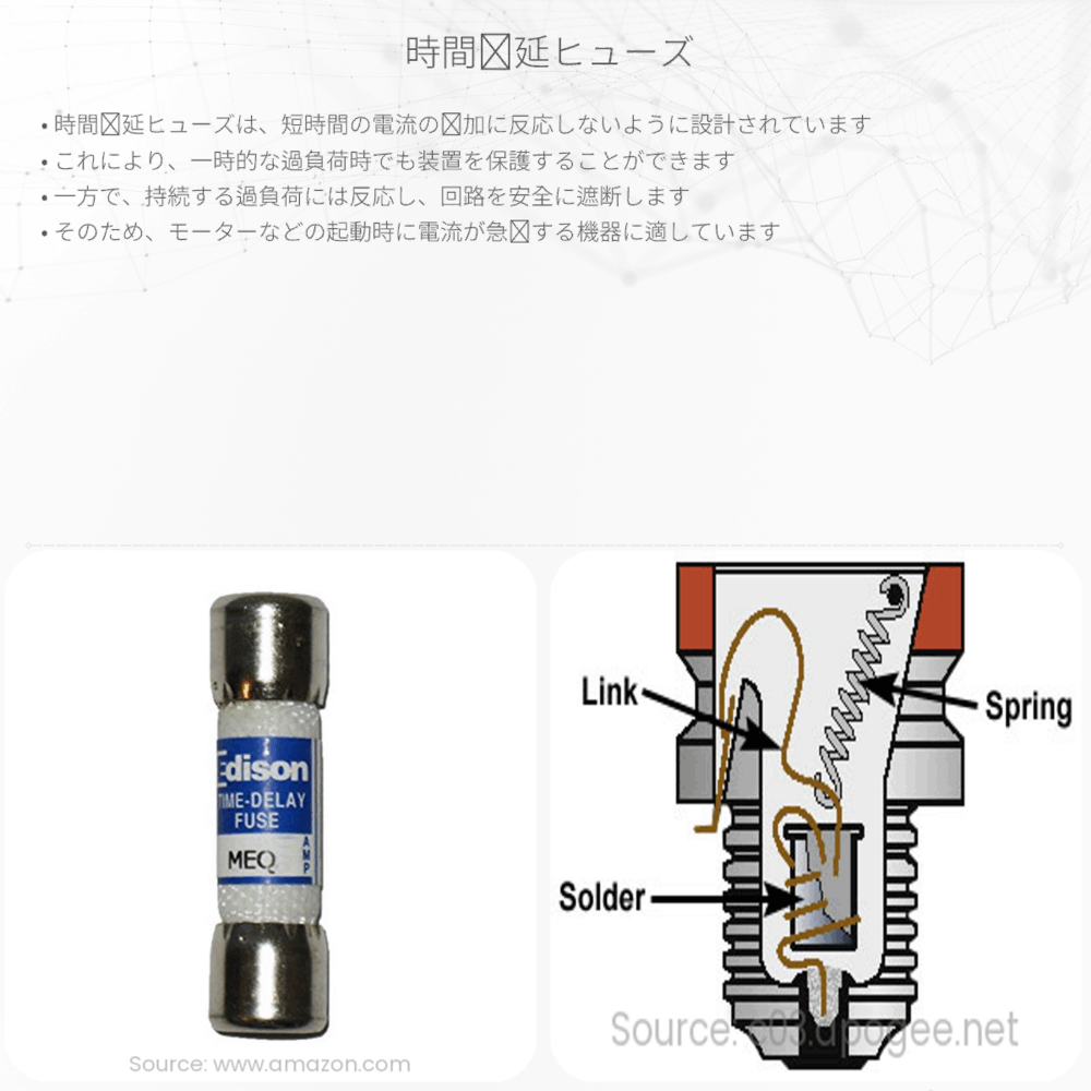 時間遅延ヒューズ