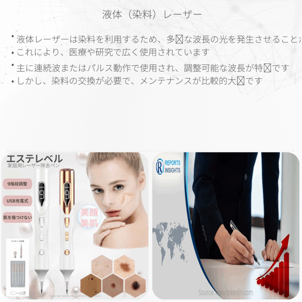 液体（染料）レーザー