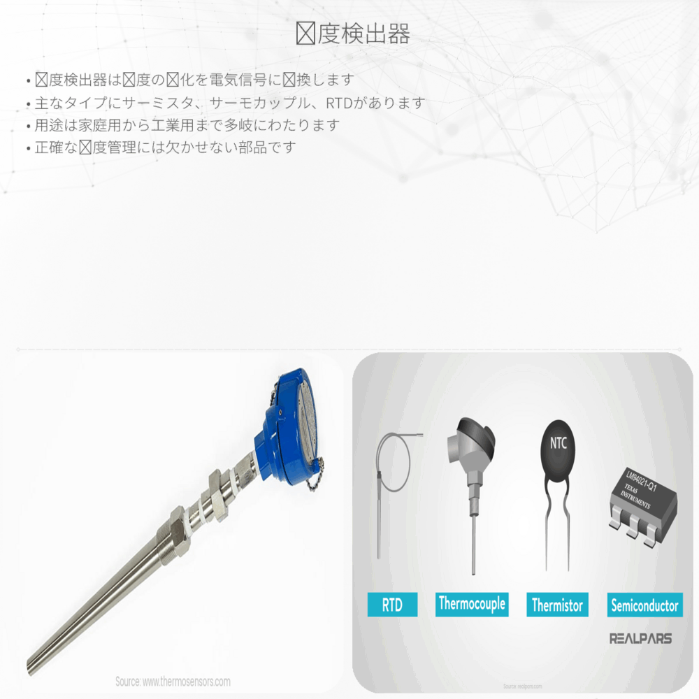 温度検出器