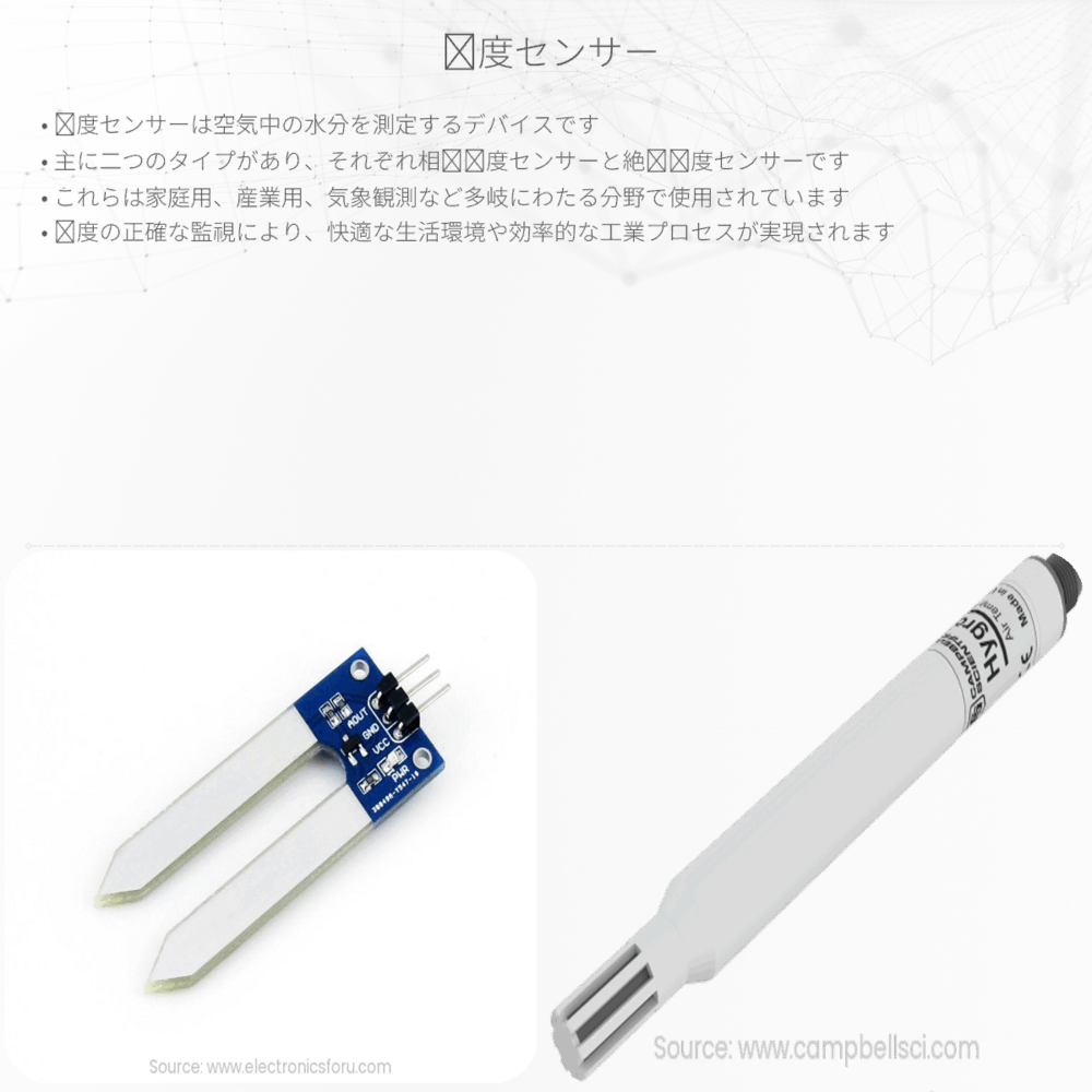 湿度センサー