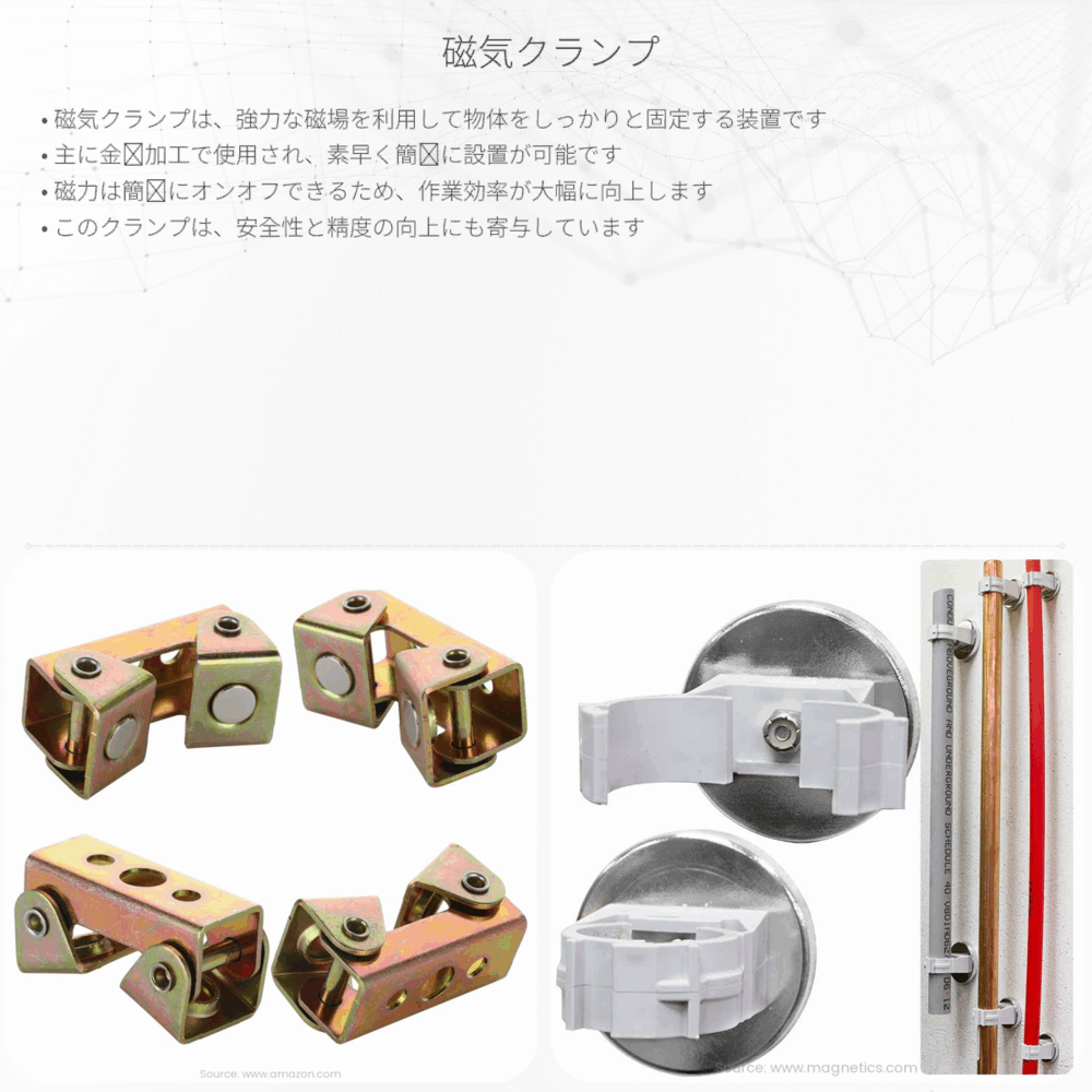 磁気クランプ