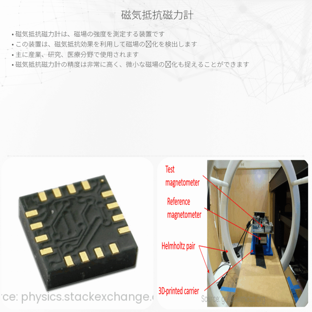 磁気抵抗磁力計