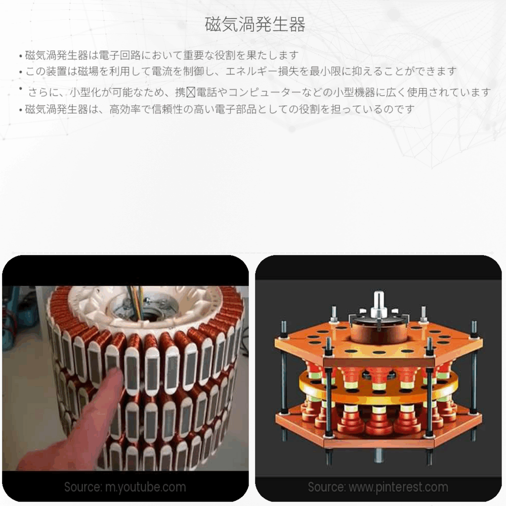 磁気渦発生器