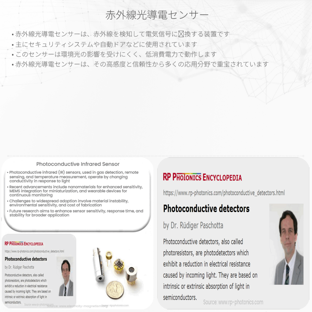赤外線光導電センサー