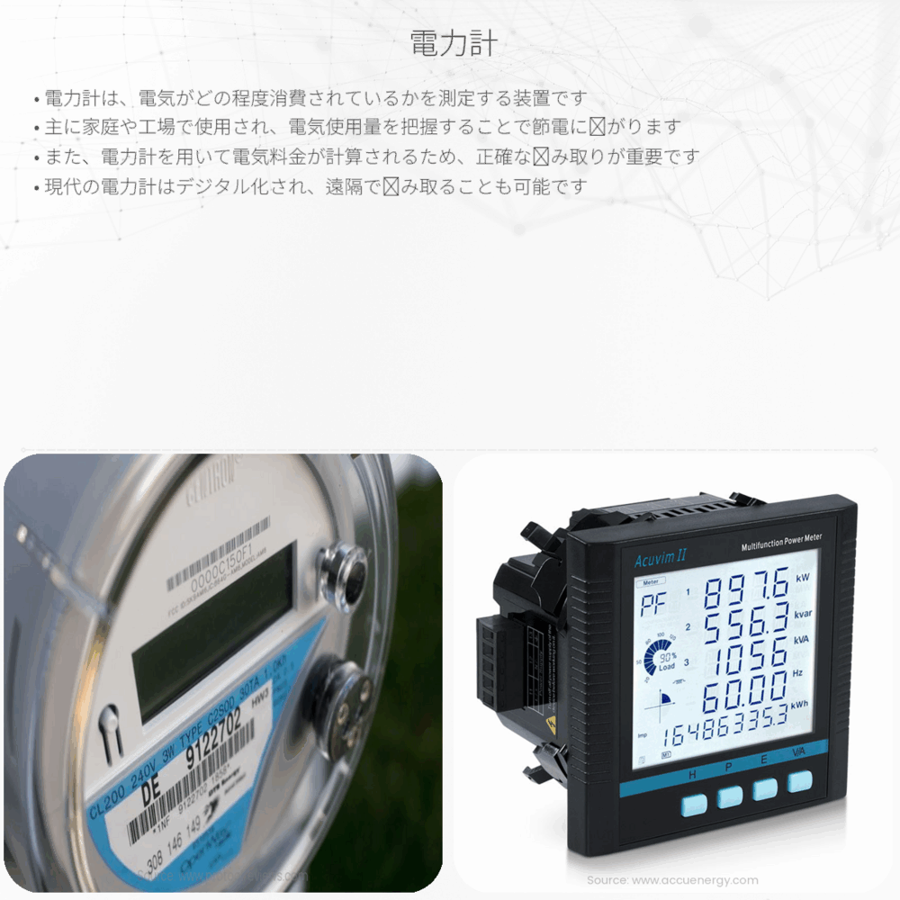 電力計