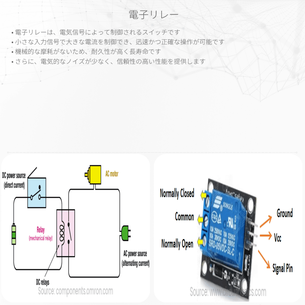 電子リレー