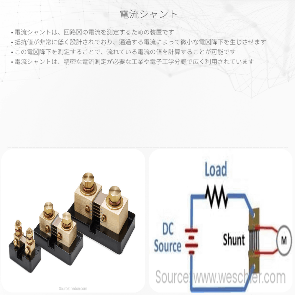 電流シャント