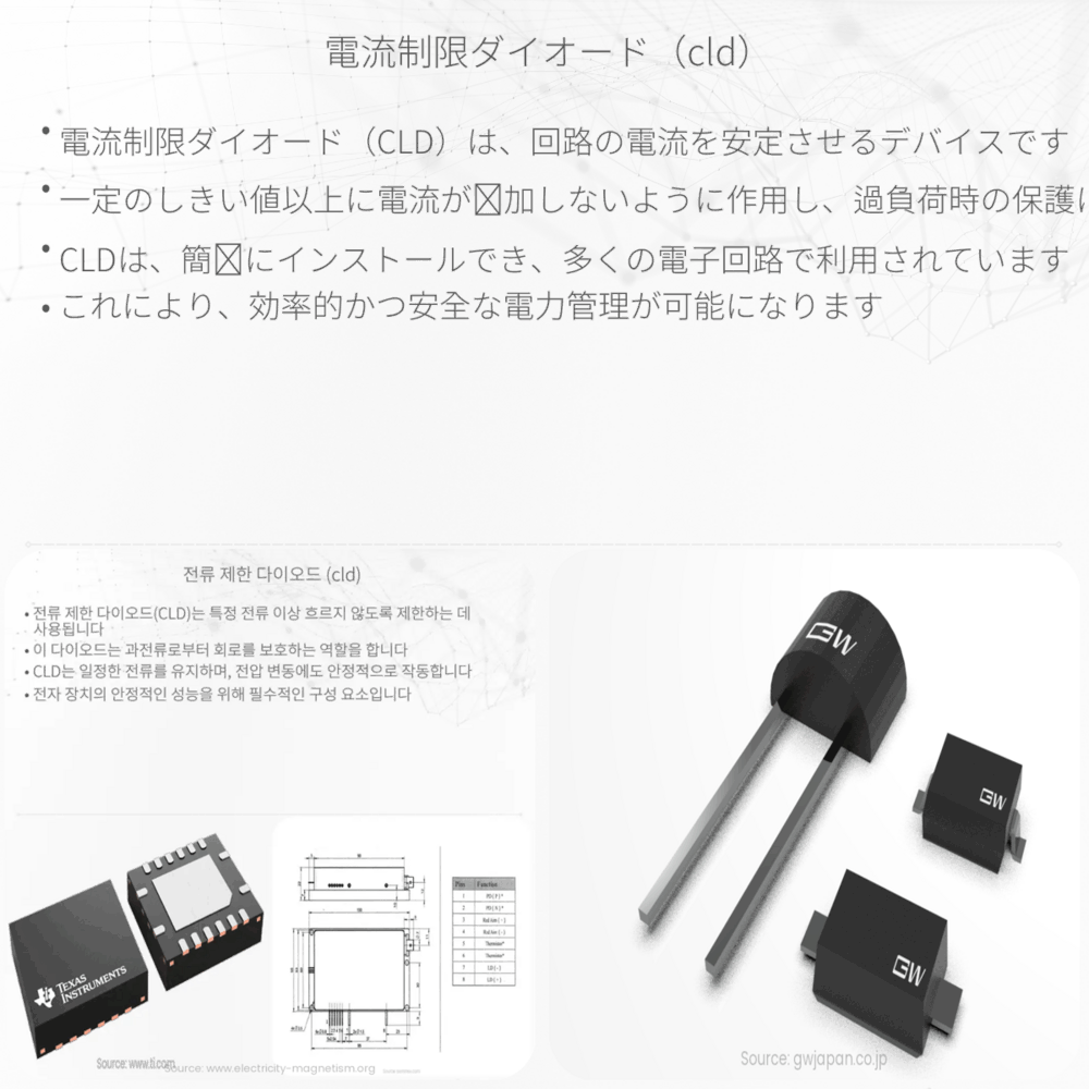 電流制限ダイオード（CLD）