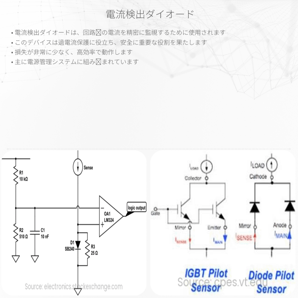 電流検出ダイオード