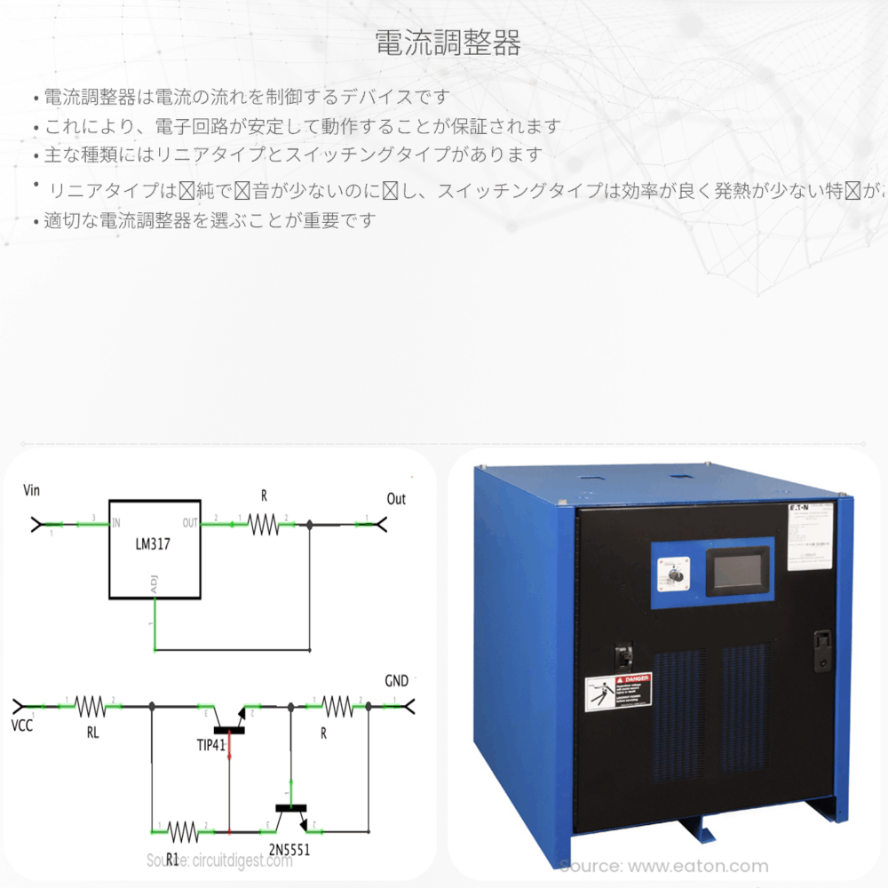 電流調整器