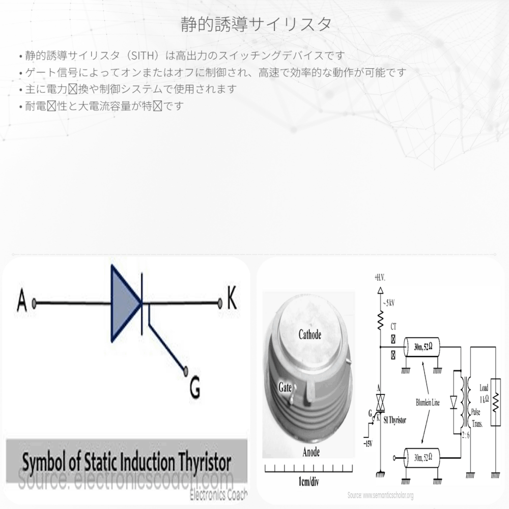 静的誘導サイリスタ