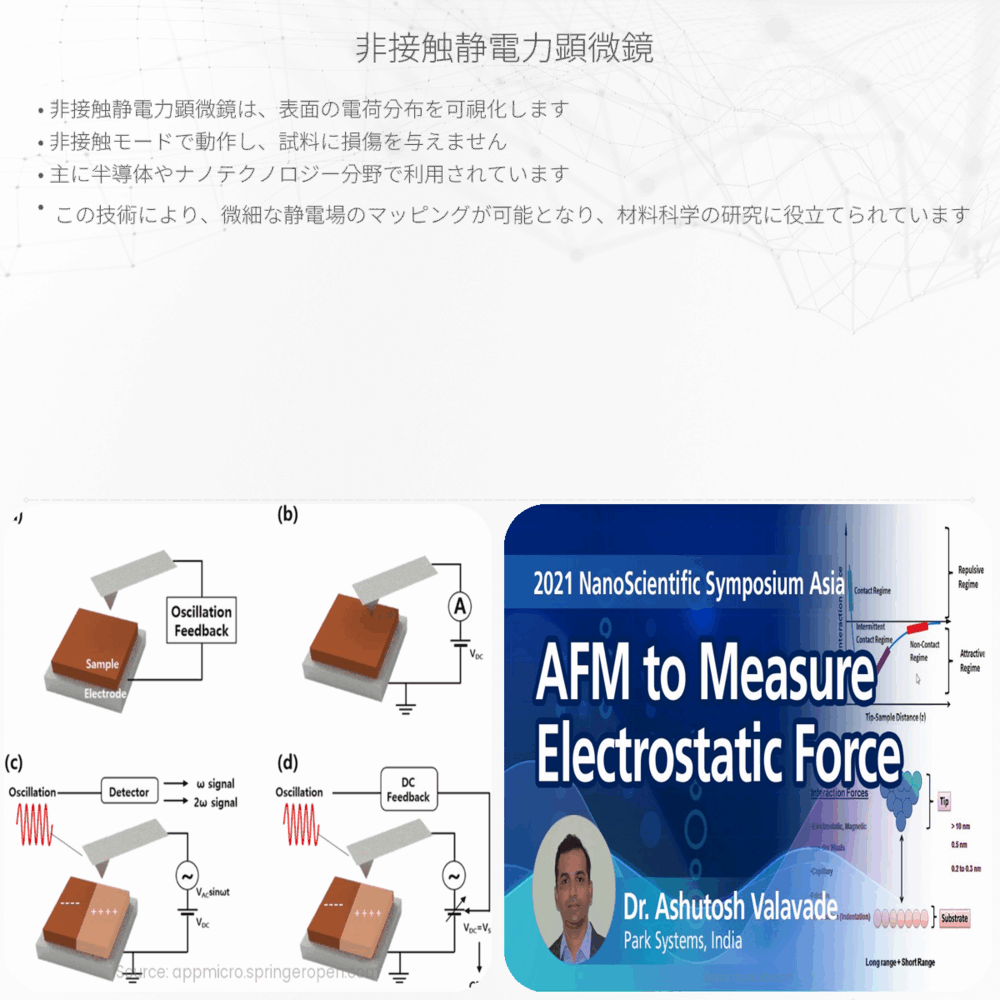 非接触静電力顕微鏡
