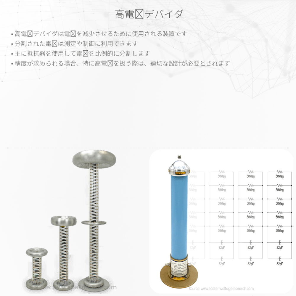 高電圧デバイダ