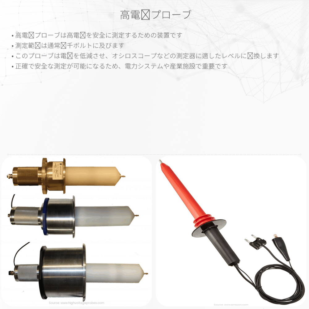 高電圧プローブ