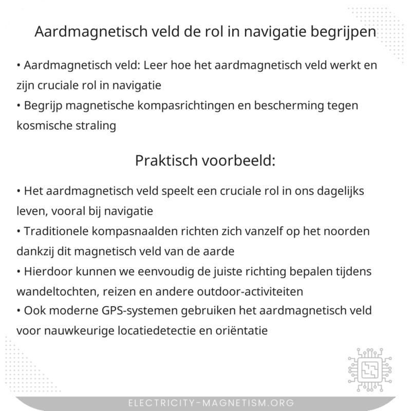 Aardmagnetisch Veld | De Rol in Navigatie Begrijpen