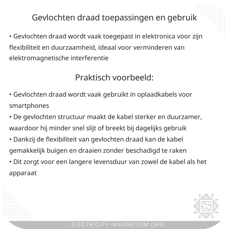 Gevlochten Draad | Toepassingen en Gebruik