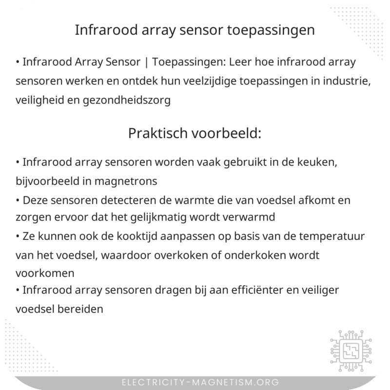 Infrarood Array Sensor | Toepassingen