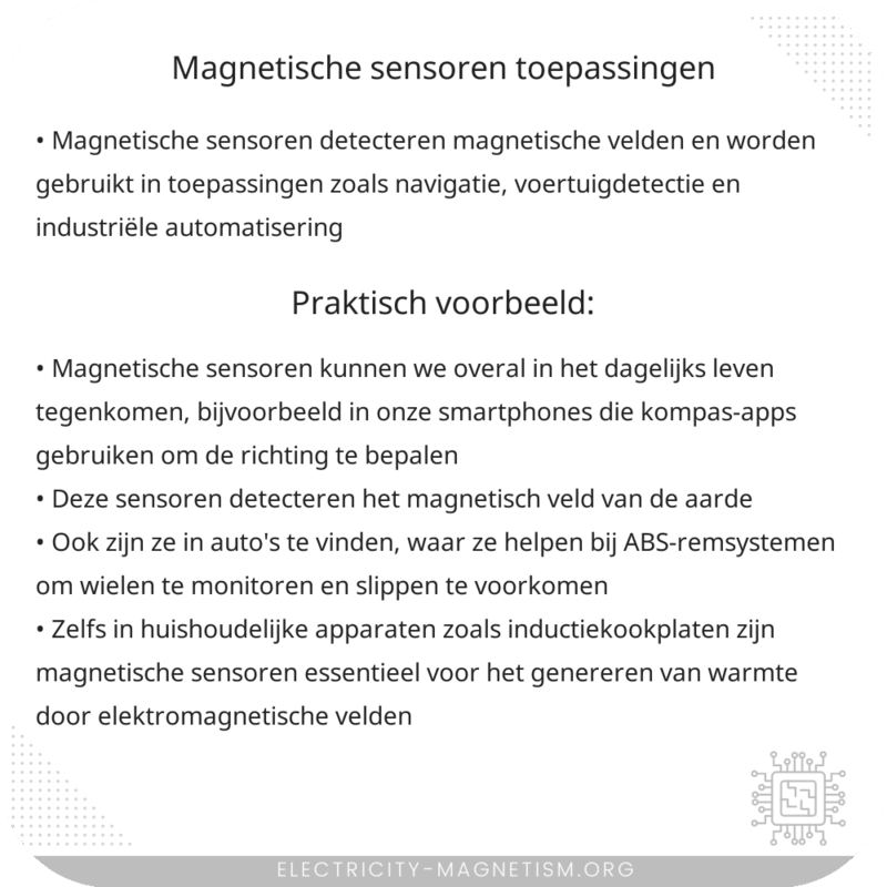 Magnetische Sensoren | Toepassingen
