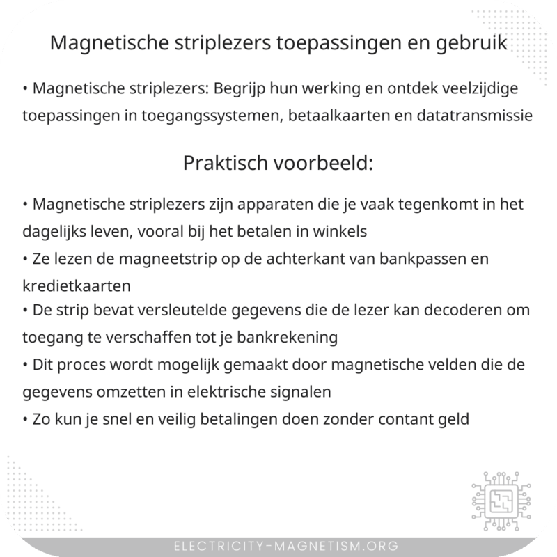 Magnetische Striplezers | Toepassingen en Gebruik
