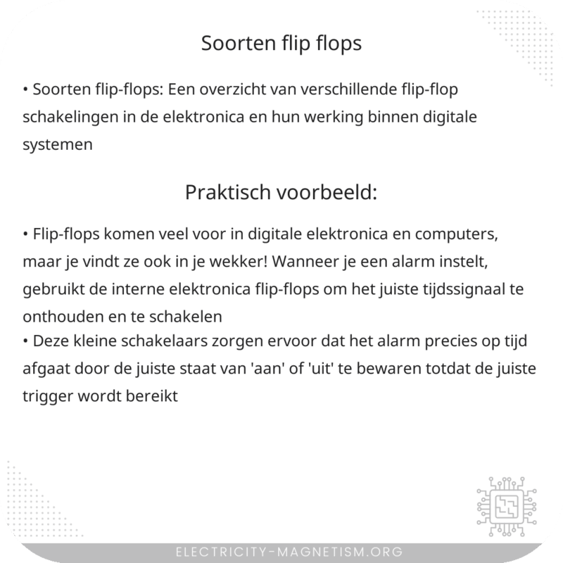 Soorten Flip-Flops
