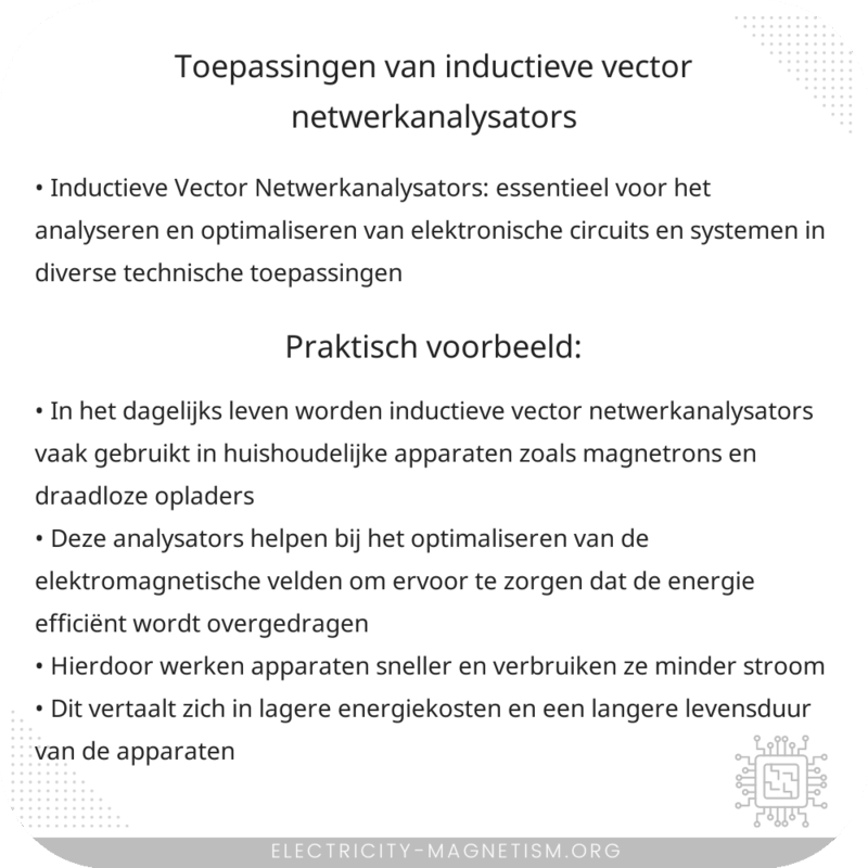 Toepassingen van Inductieve Vector Netwerkanalysators