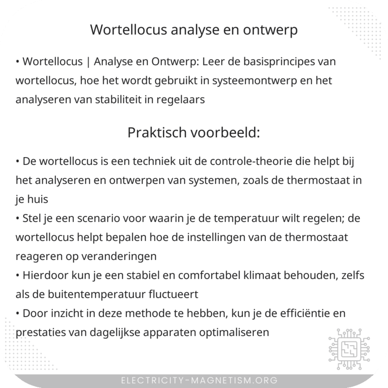 Wortellocus | Analyse en Ontwerp